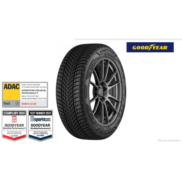 Goodyear opet najbolji među testiranim zimskim gumama!